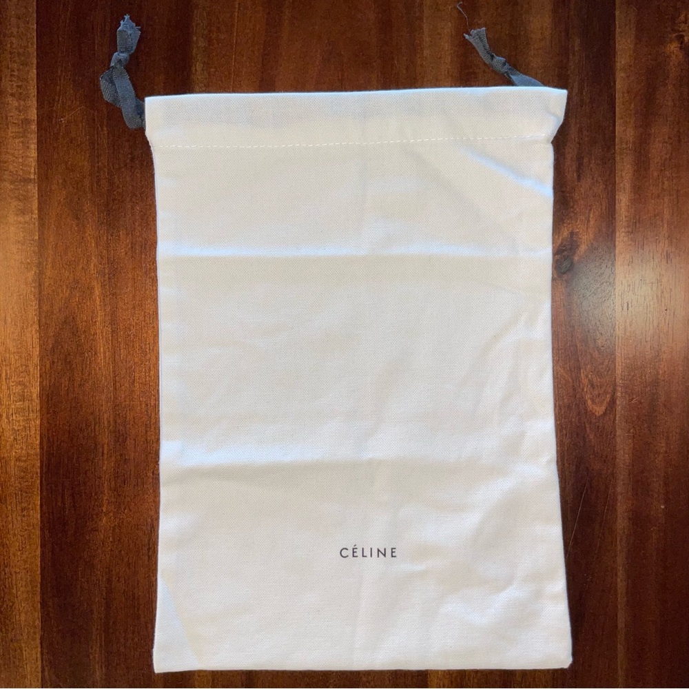 CÉLINE White Dust Bag